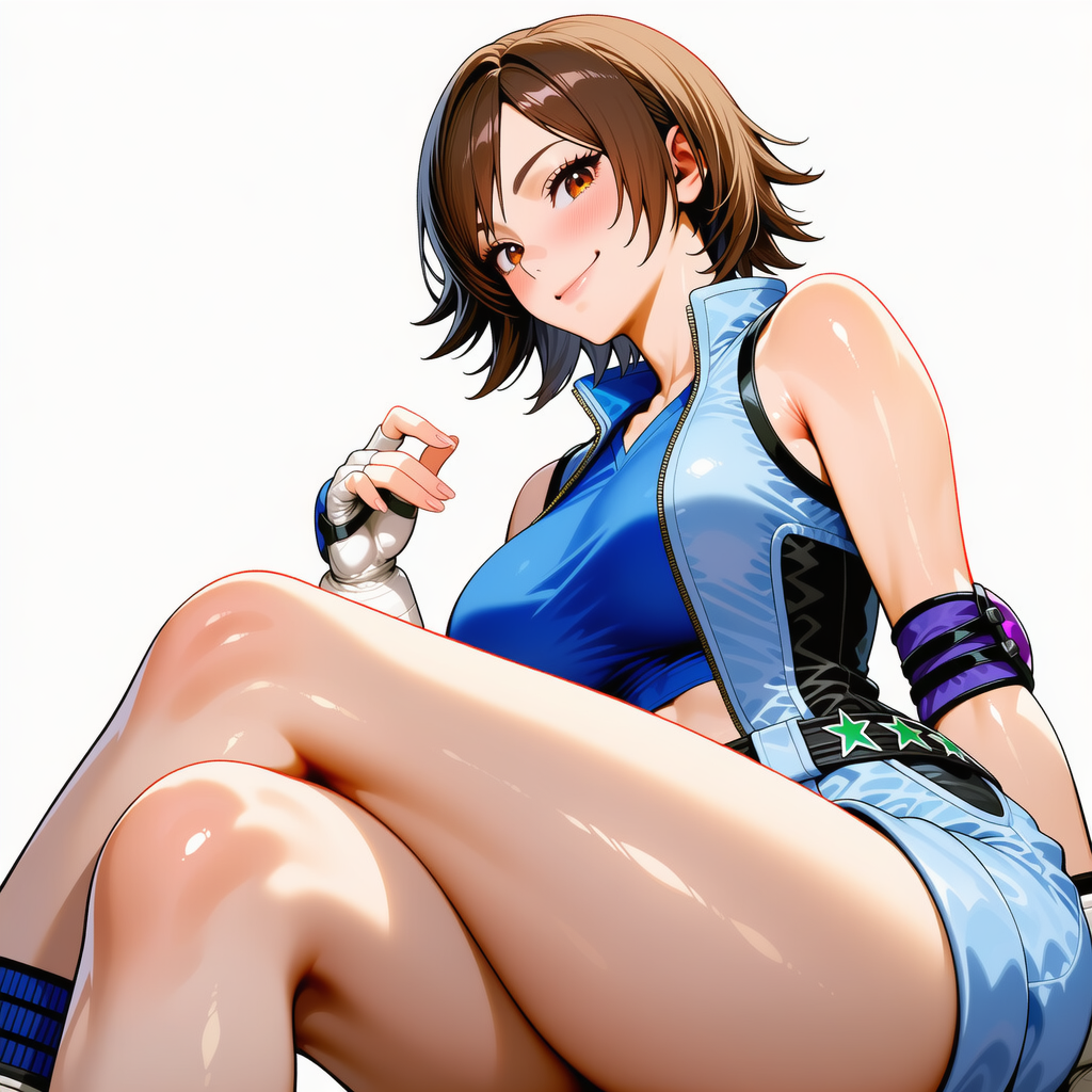 【全年齢・3枚】飛鳥さんの座りポーズですの