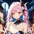 魔女さんと魔法の夜 5枚目