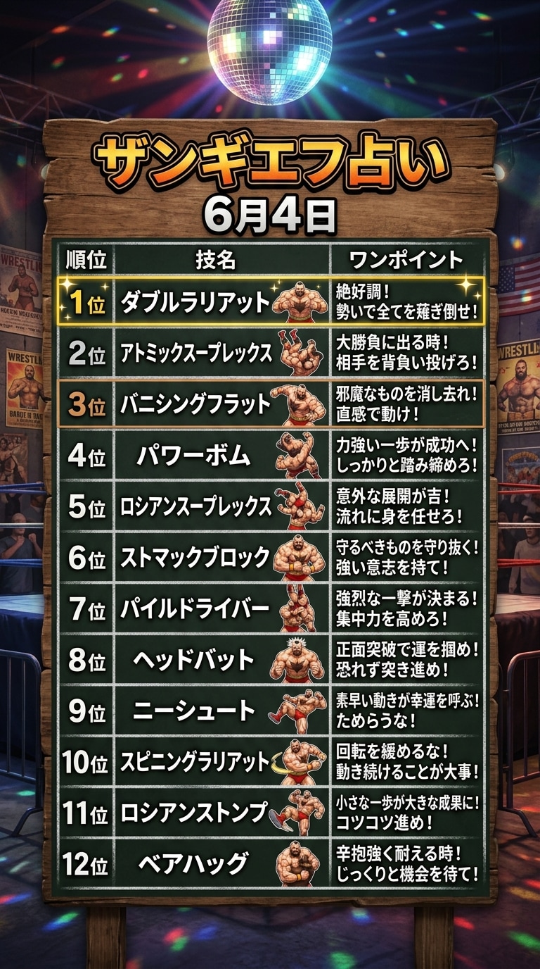 きょうのうらない