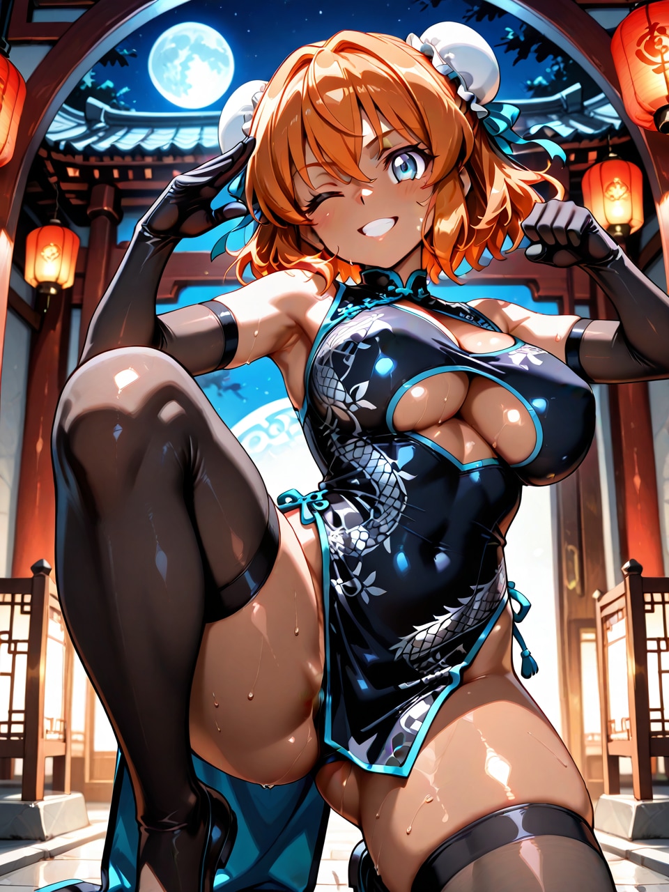 褐色チャイナちゃんにおもてなしされたい！
