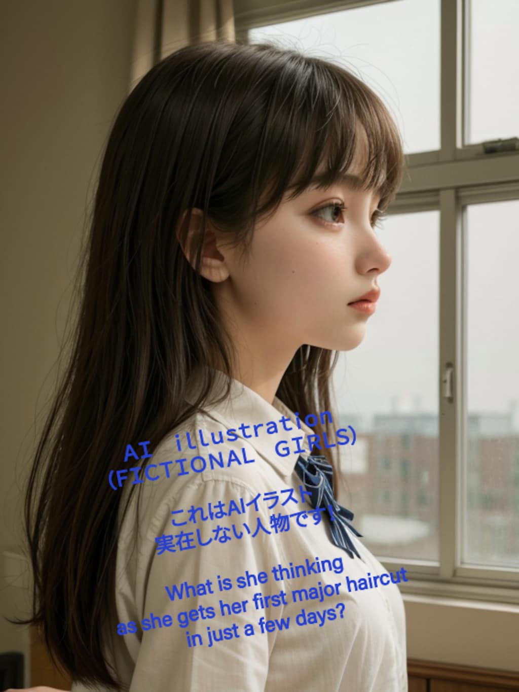 数日後に“初めてのバッサリ”控えて……