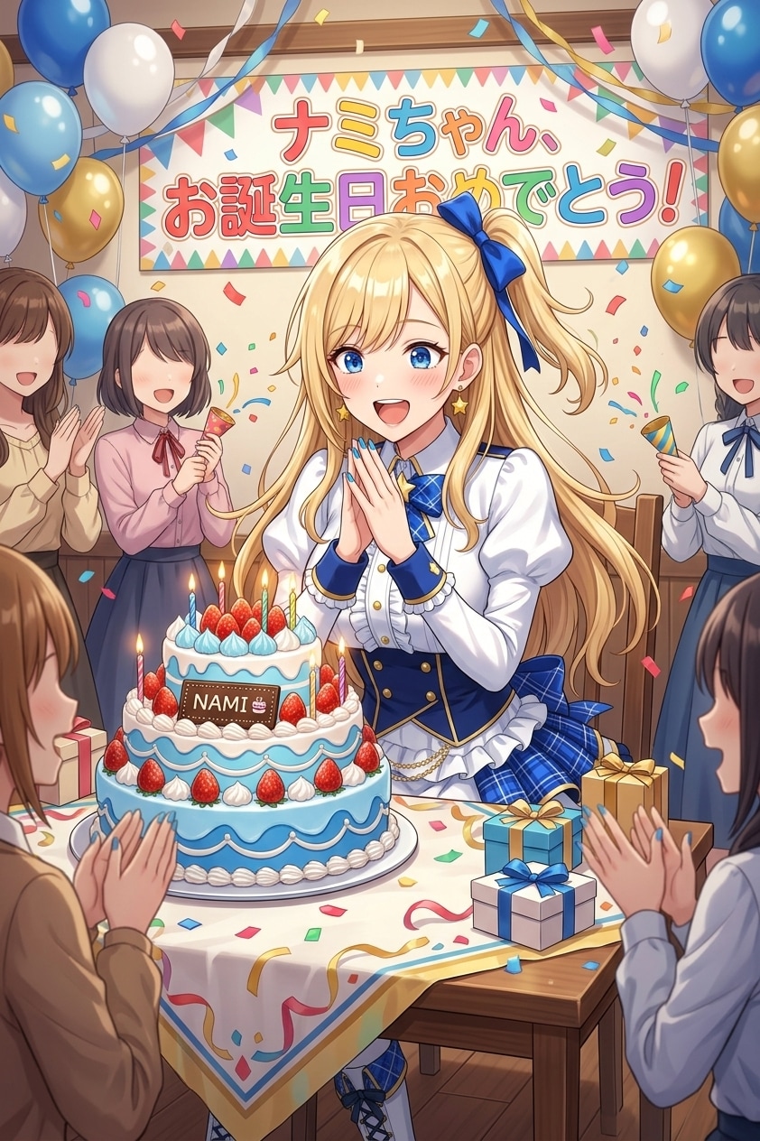 ナミちゃん誕生日おめでとう | の人気AIイラスト・グラビア