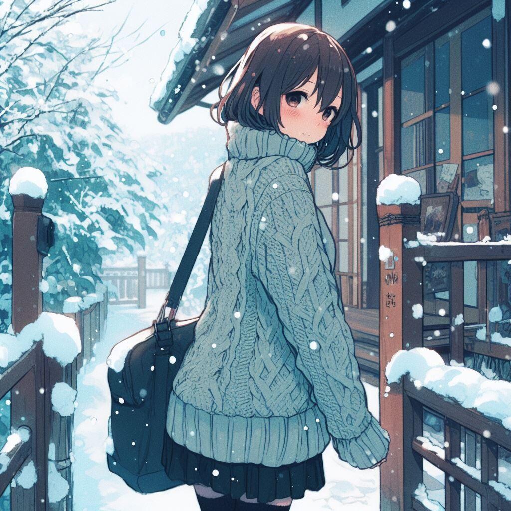 祖母に会いに行く途中