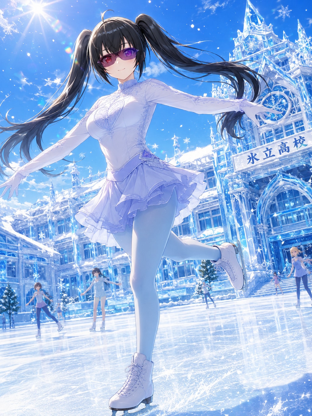 滑り登校⛸️