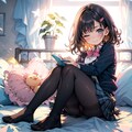 ブレザー（制服）＆ピンクショーツ（フォトショップレタッチ） 2枚目