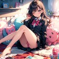 ブレザー（制服）＆ピンクショーツ（フォトショップレタッチ） 4枚目
