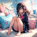 ブレザー（制服）＆ピンクショーツ（フォトショップレタッチ） 3枚目