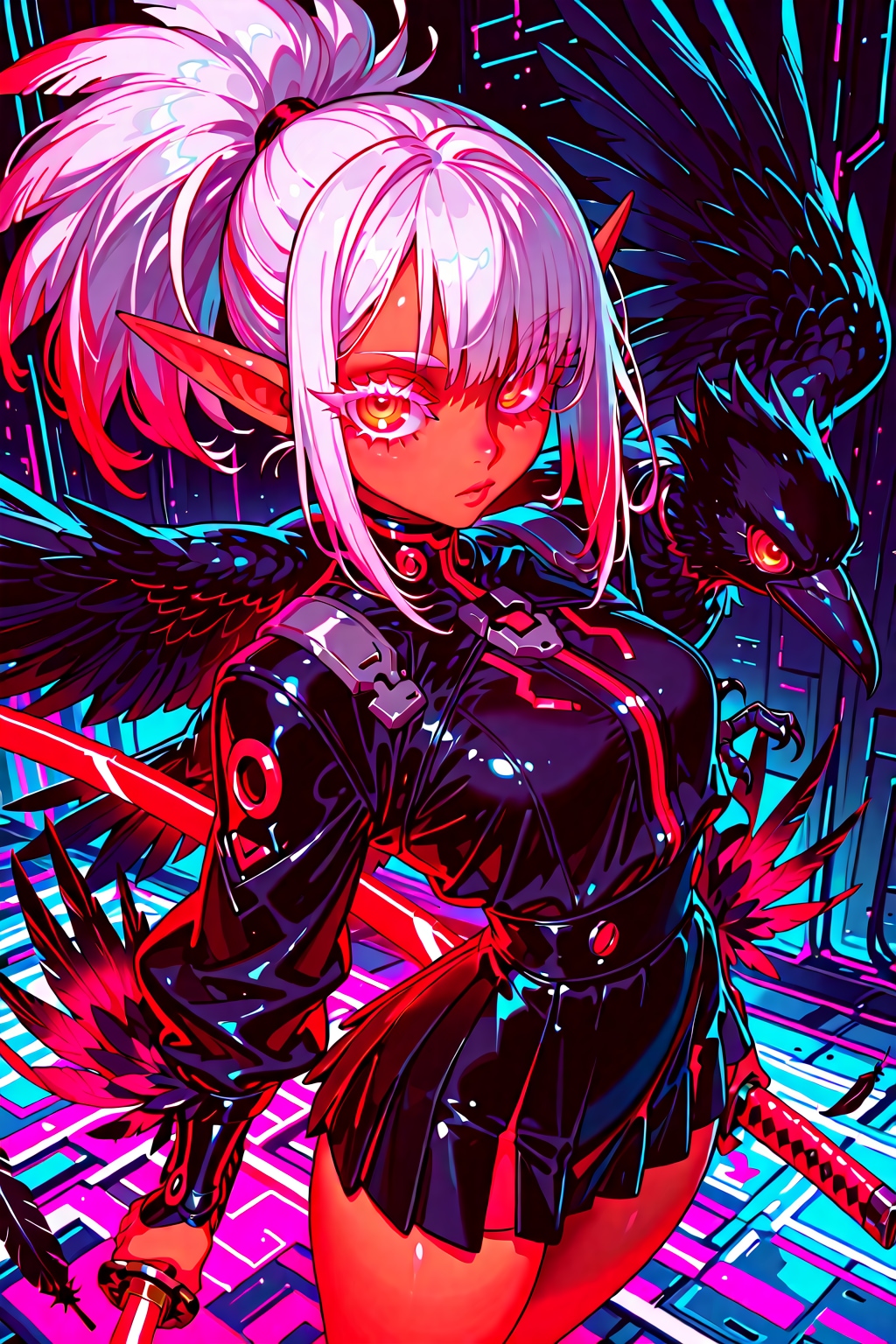 エルフの女の子