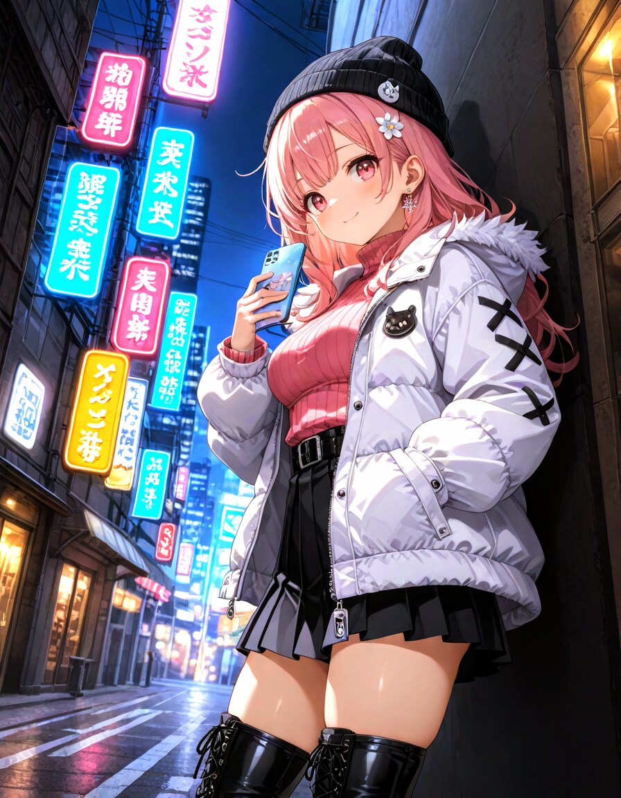 冬の日の待ち合わせ | の人気AIイラスト・グラビア