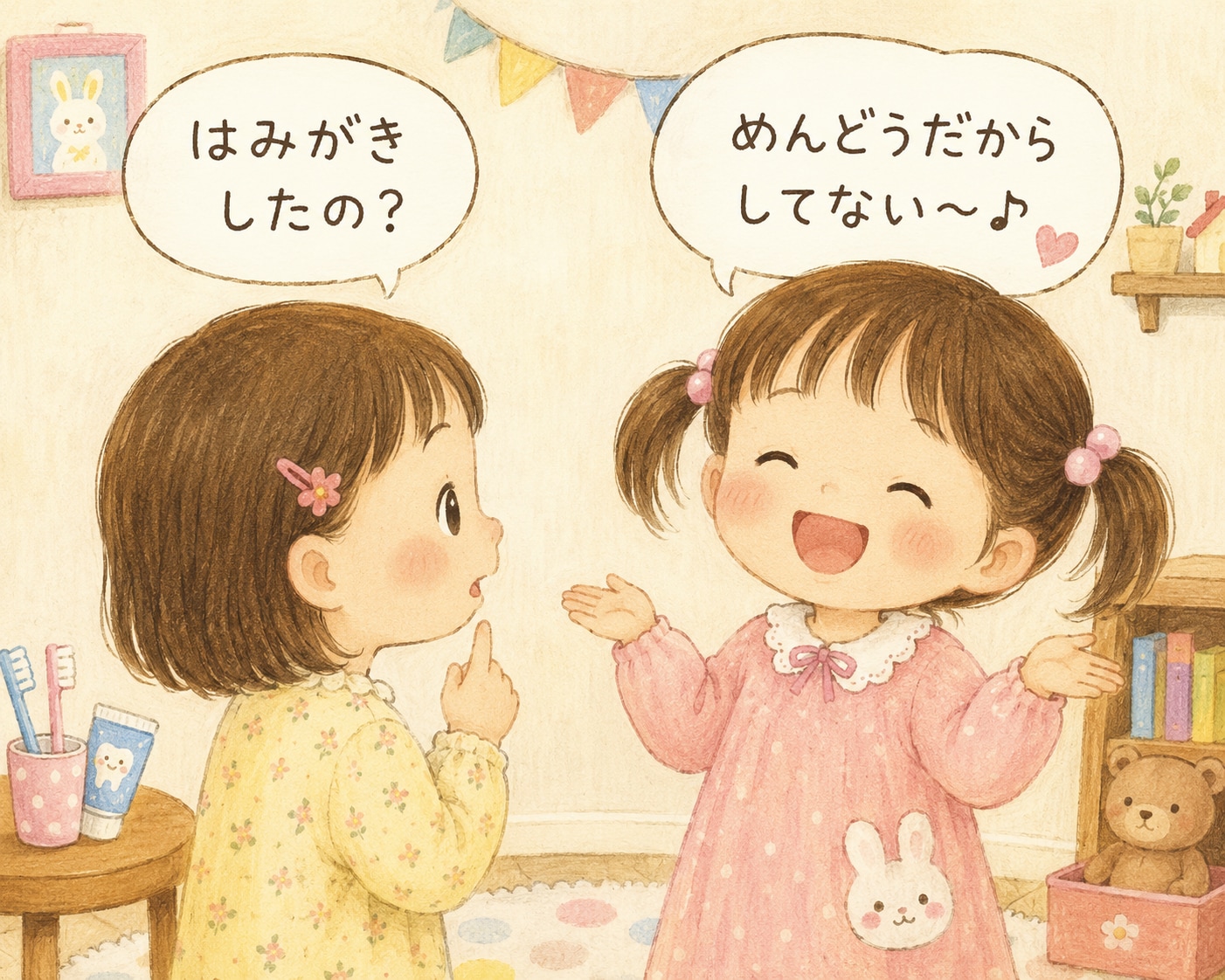けらけら
