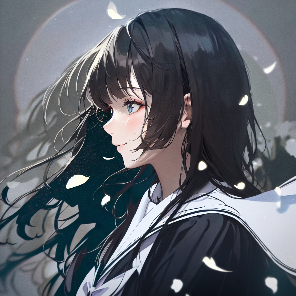 横顔 | の人気AIイラスト・グラビア