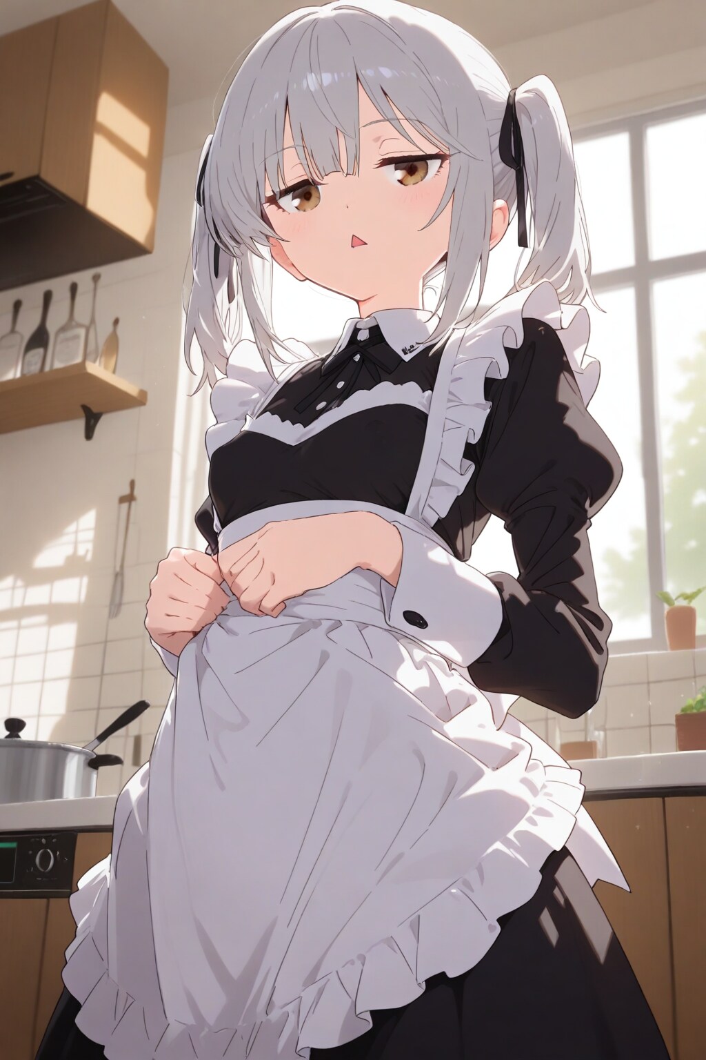 新しいメイドがきた | の人気AIイラスト・グラビア