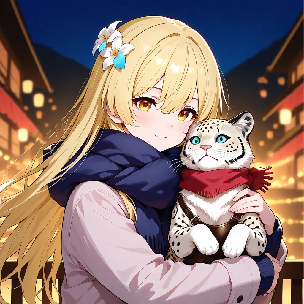 豹と少女_CAPE