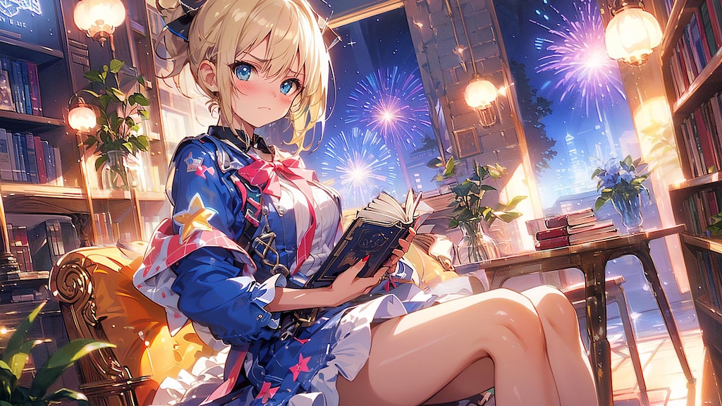 花火見物？ここで充分よ