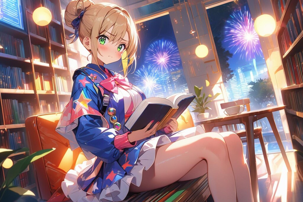 花火見物？ここで充分よ