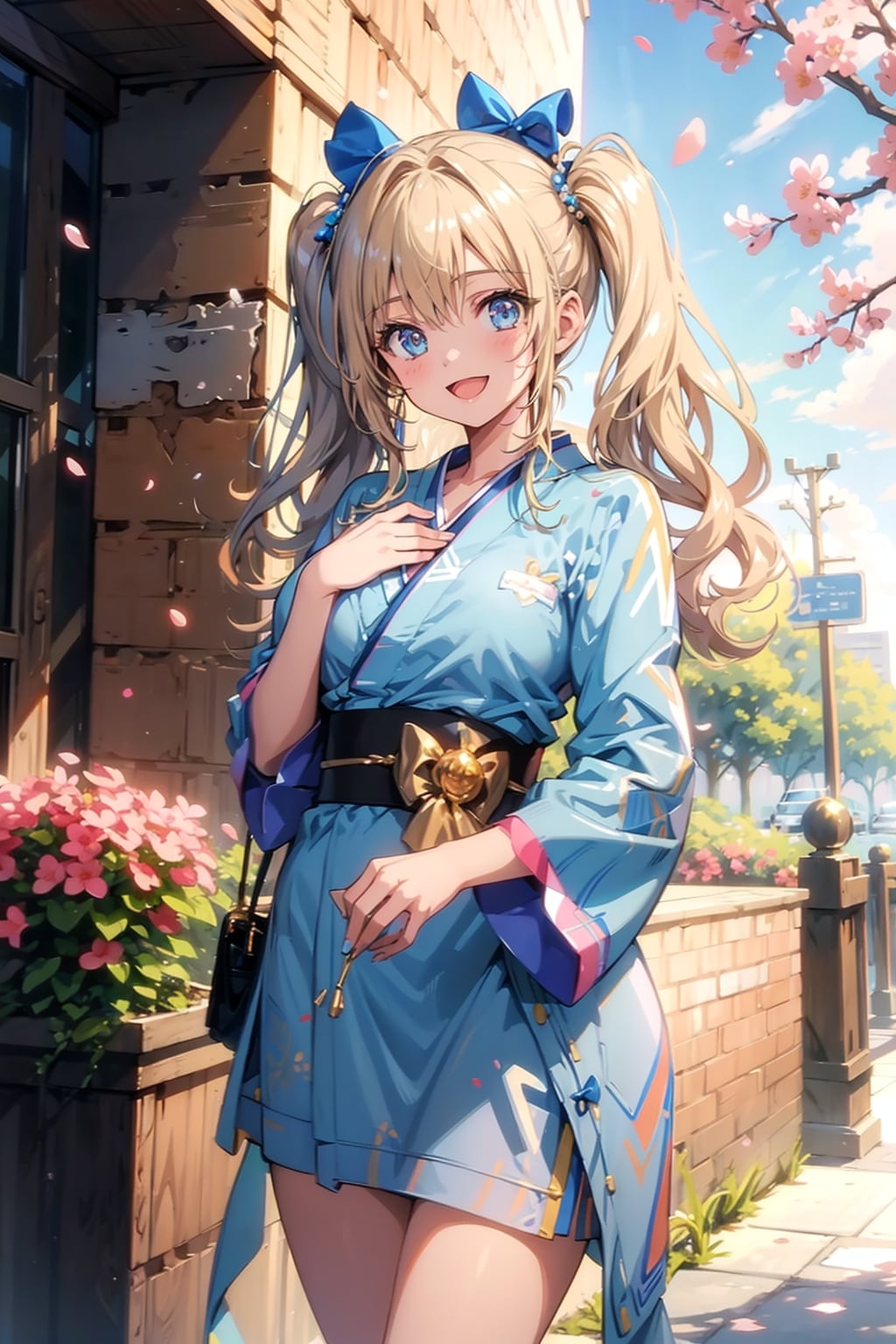 ワカメちゃんと着物デート