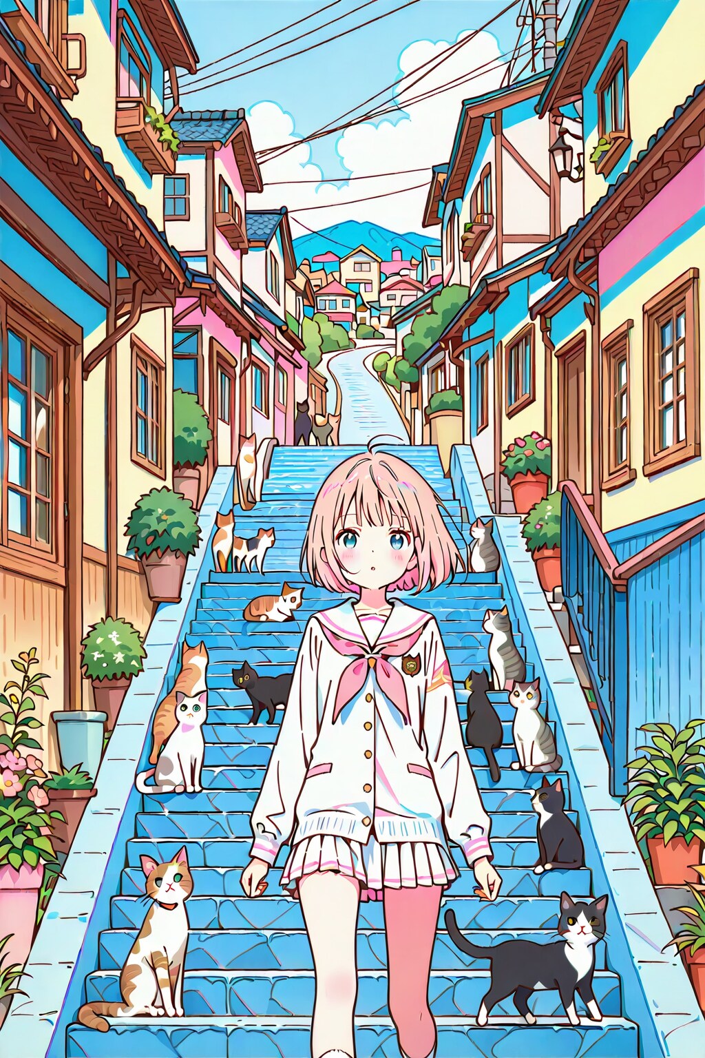 猫の細道(QILIN)(23) | の人気AIイラスト・グラビア