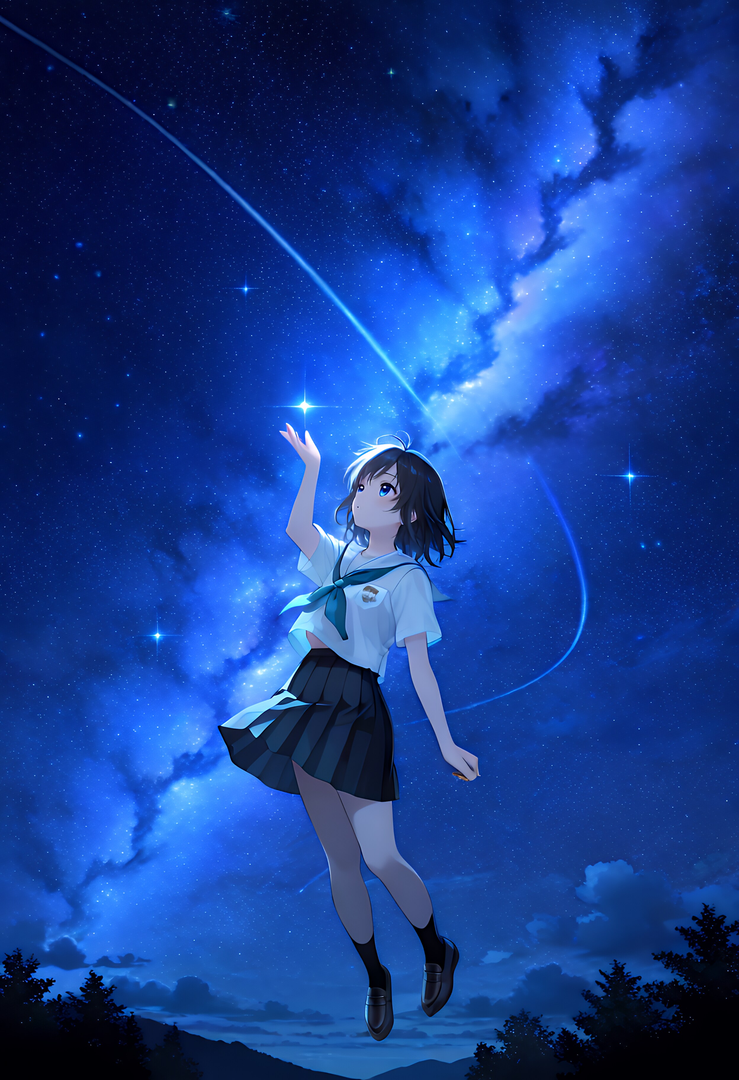 星空 | の人気AIイラスト・グラビア