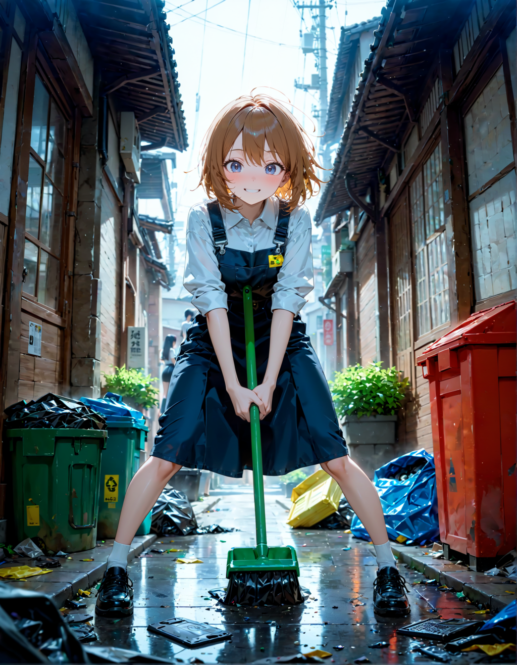 今日はごみの日。ゴミ片付けの日