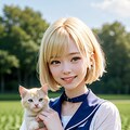 子猫を見つけた 2枚目
