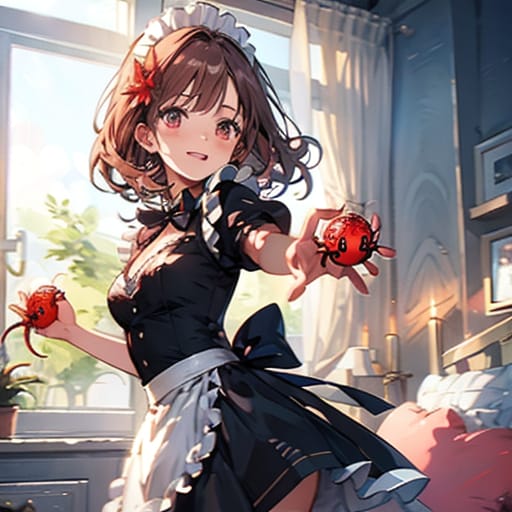 冥途で戦うメイドさん | の人気AIイラスト・グラビア