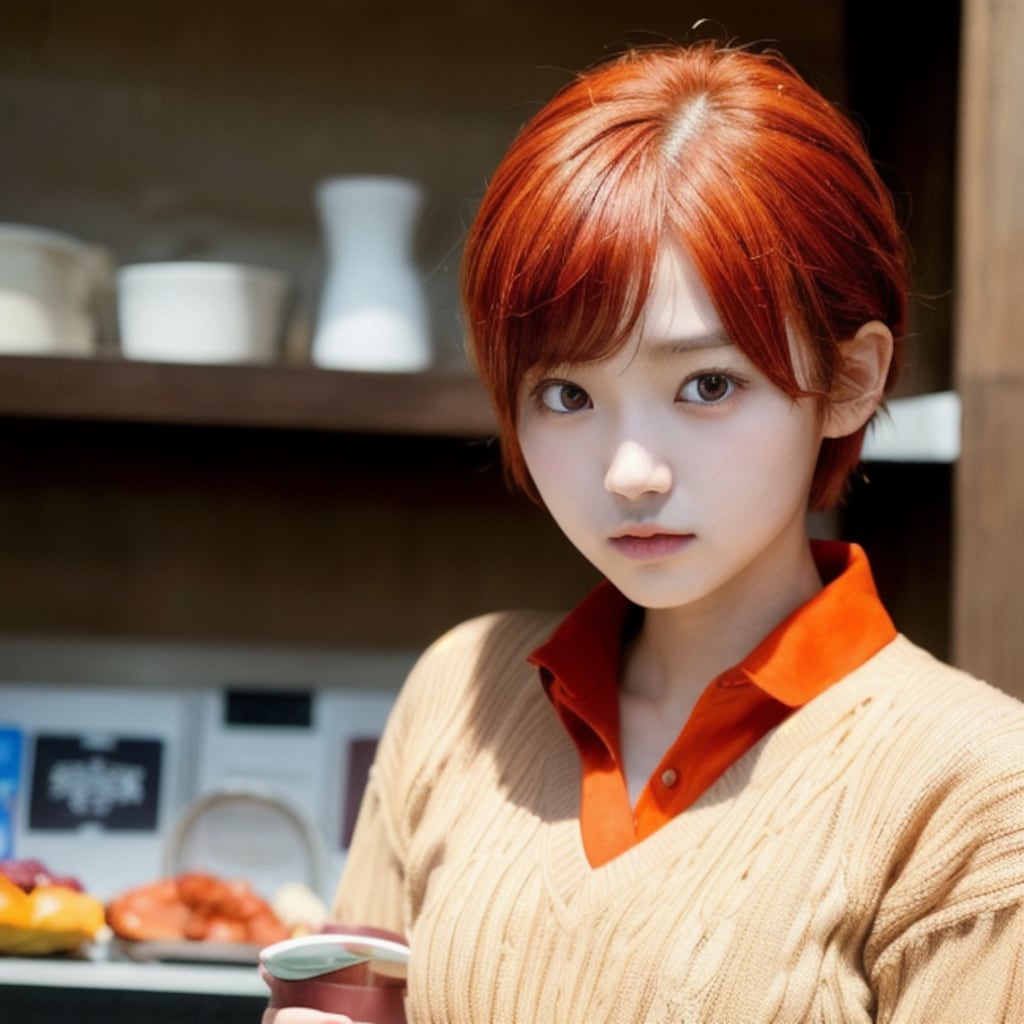 日用雑貨店の看板娘