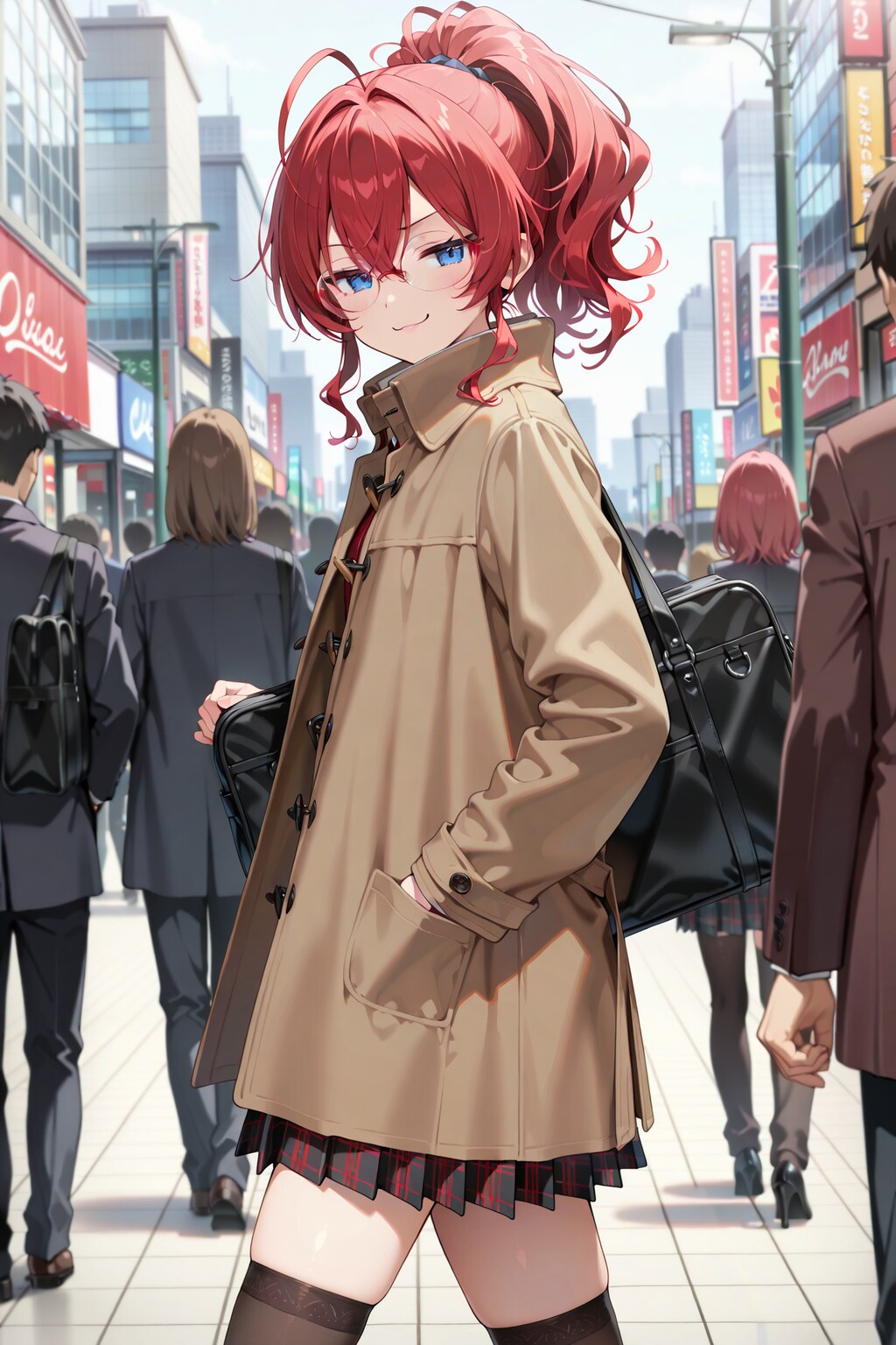 通勤中のジト目先生 ドヤ顔バージョンその2