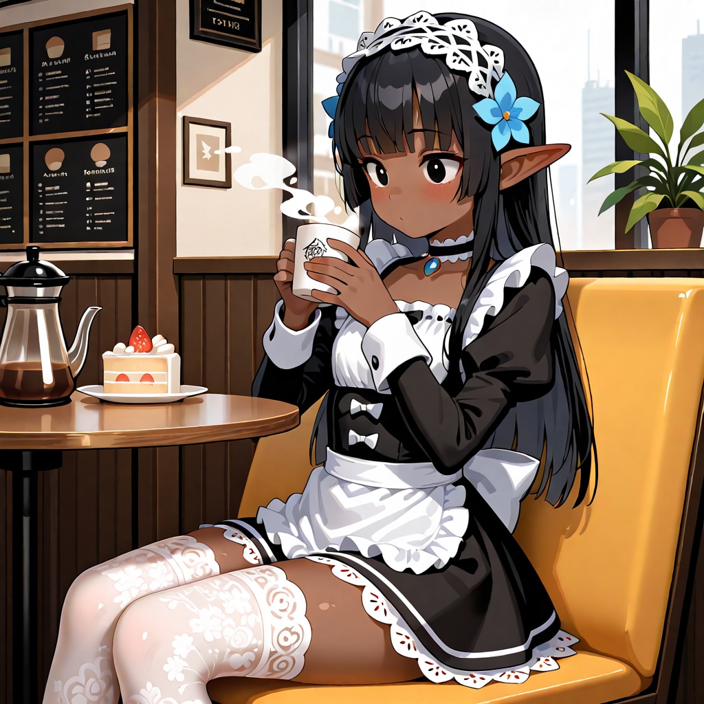 おつかいの合間の休息