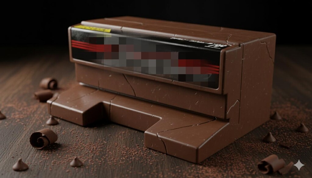 【チョコレート化】懐かしおもちゃ(一応名前はモザ処理)