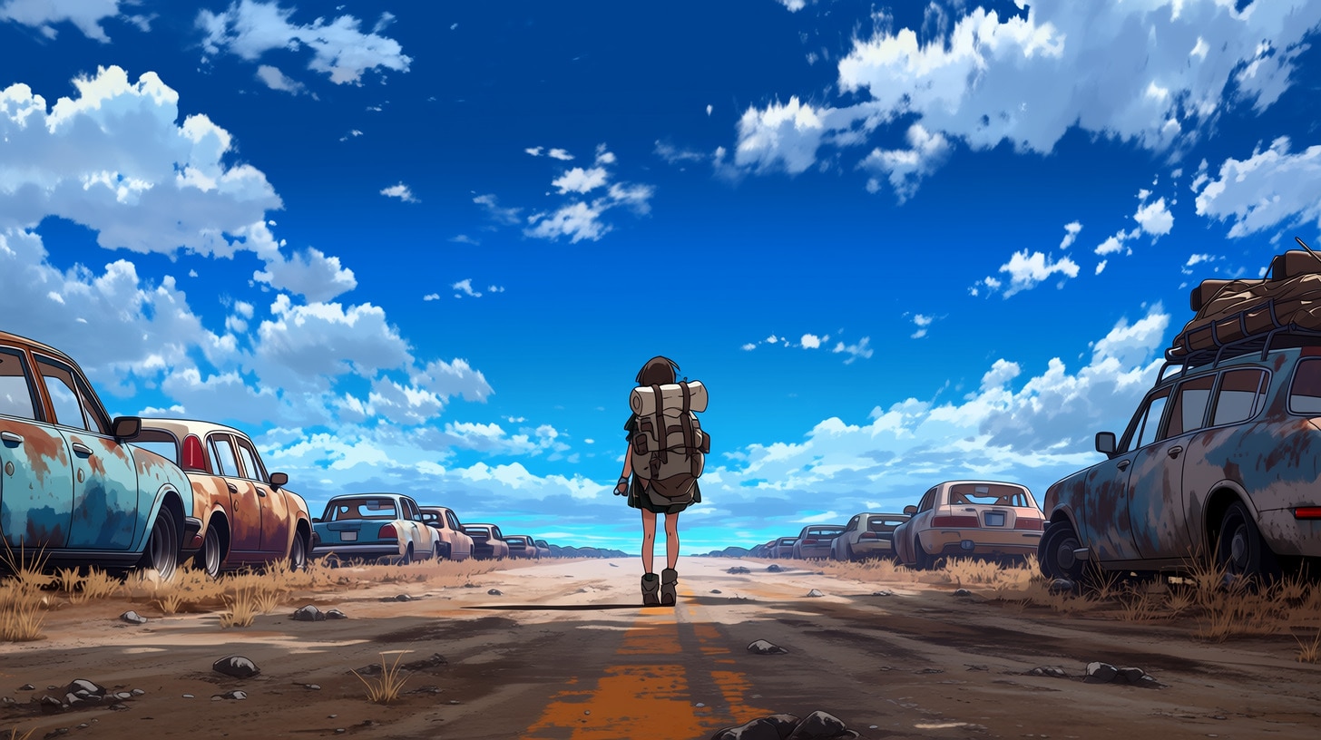 終末世界の君 | の人気AIイラスト・グラビア