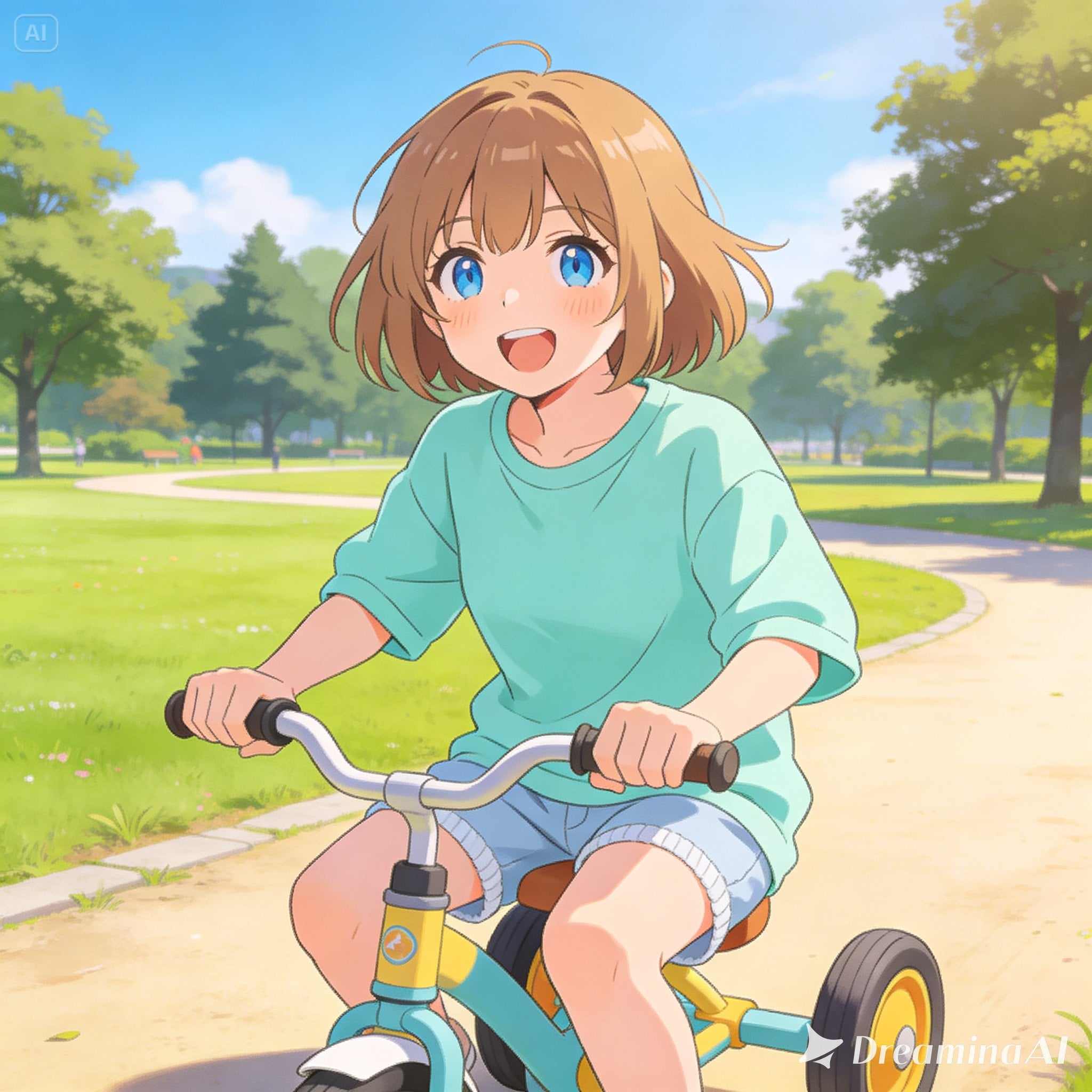 三輪車の日 | の人気AIイラスト・グラビア