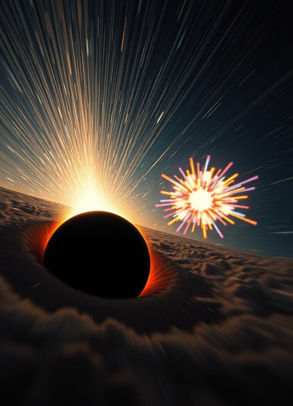 UFOも夏祭りに参加よろしく、UFOもデコりたいのお年頃。