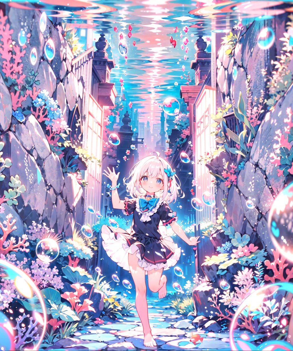 海中の街にようこそ