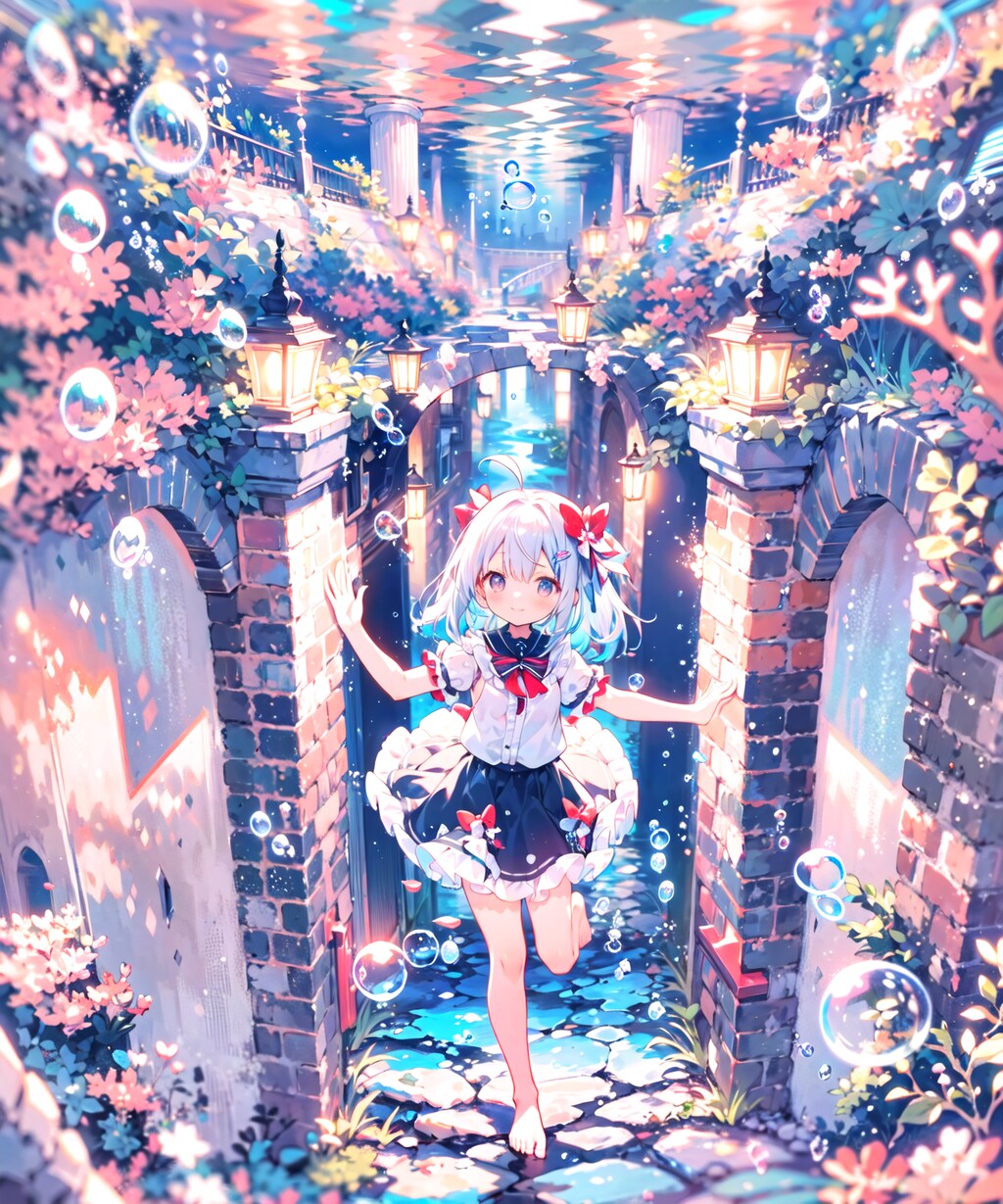 海中の街にようこそ