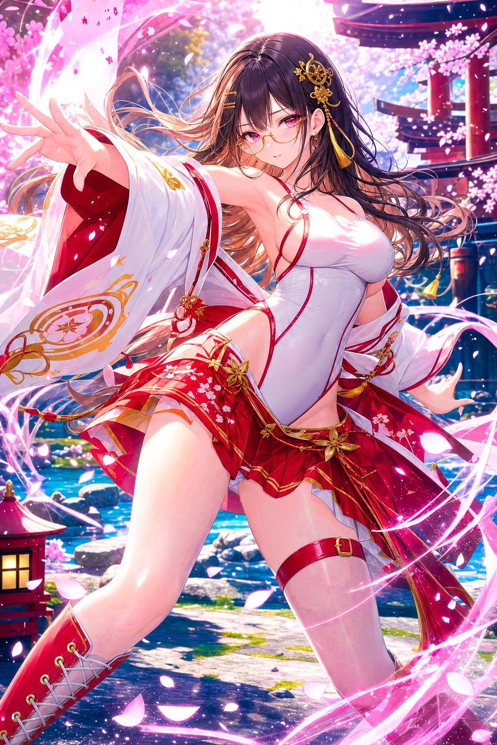 巫女×競泳 変身ヒロイン