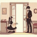 御主人様の大事な壺を割ってしまった (メイド⑦) 3枚目