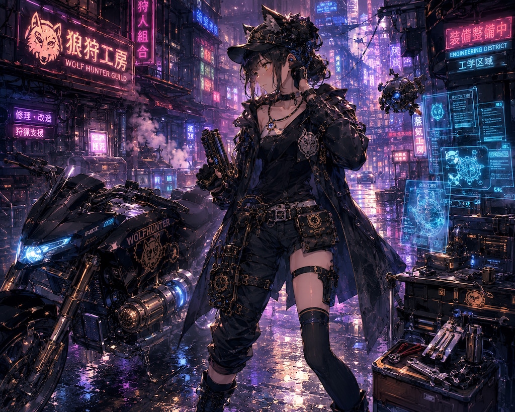 狩猟技師【継戦の黒狼】