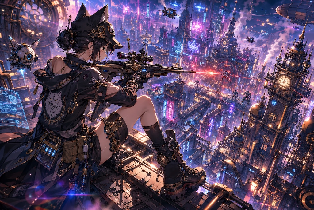 狩猟技師【継戦の黒狼】