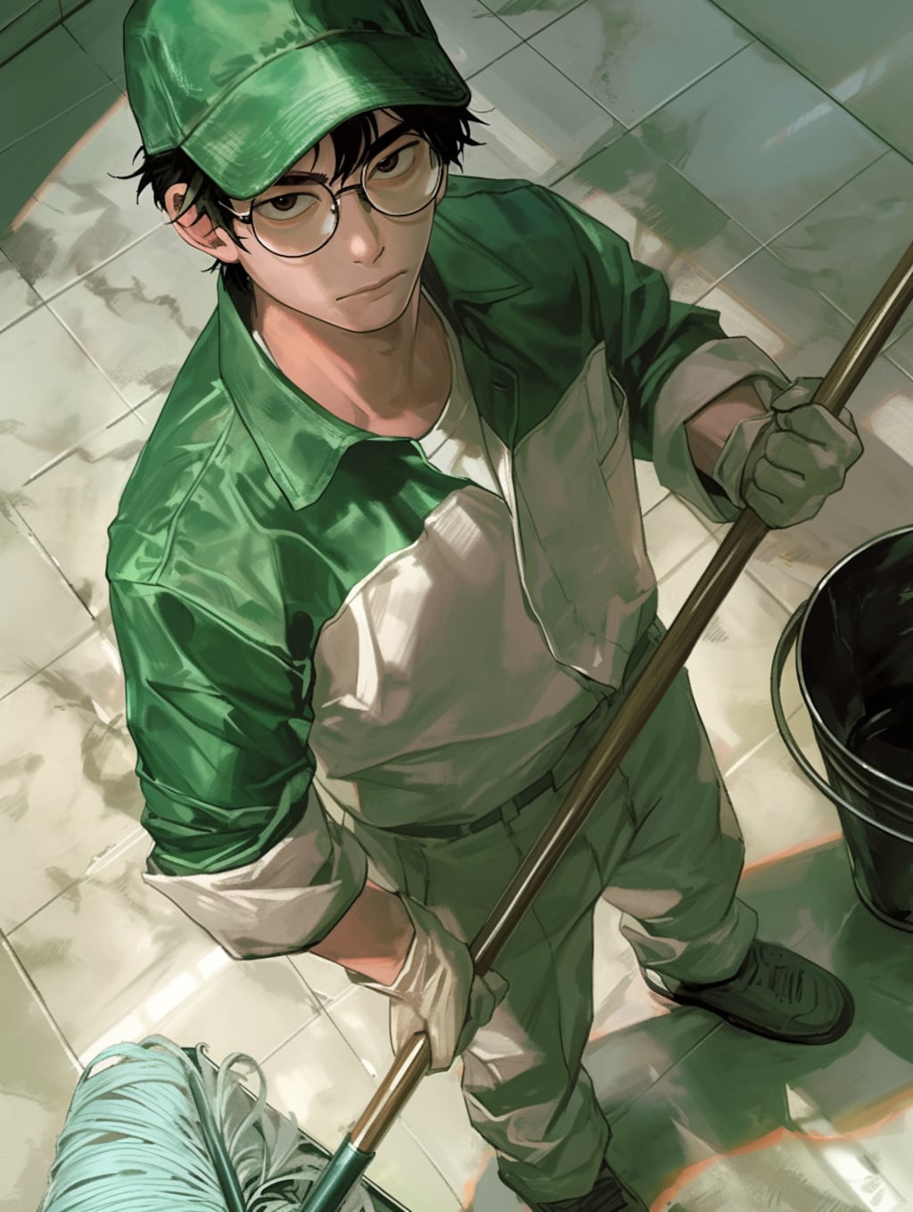 お掃除お兄さん