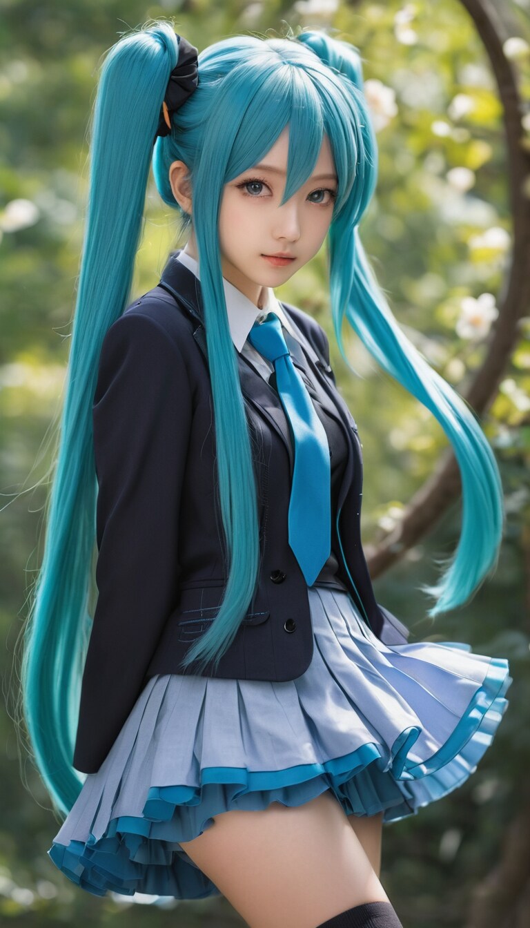 コスプレガール　初音ミク