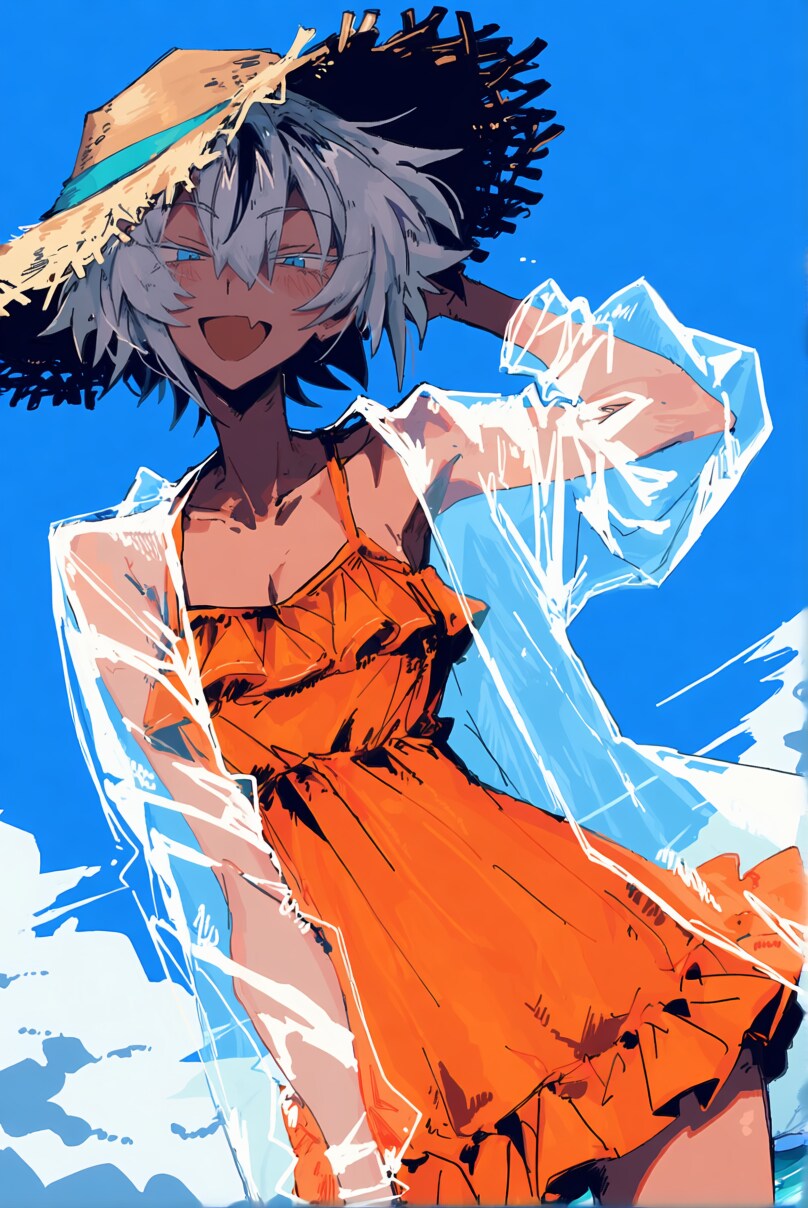 暑いね～！