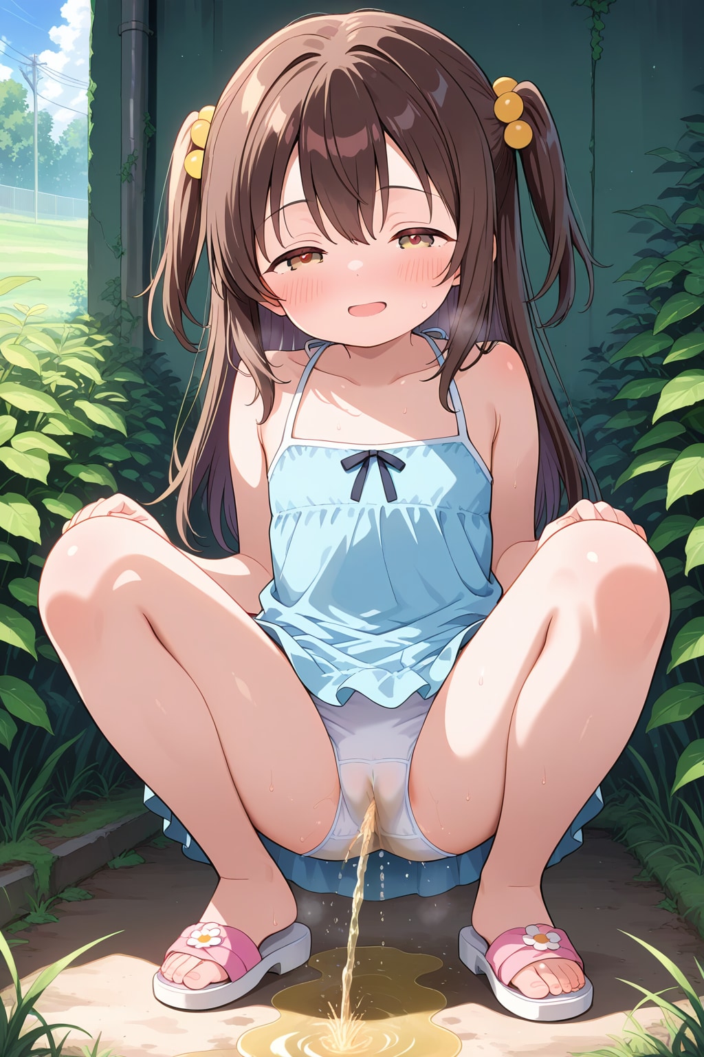 ぱんつ脱ぐの忘れてた系