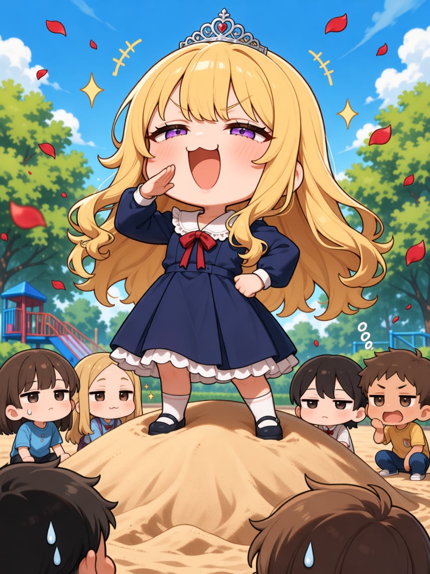 砂場のお嬢様