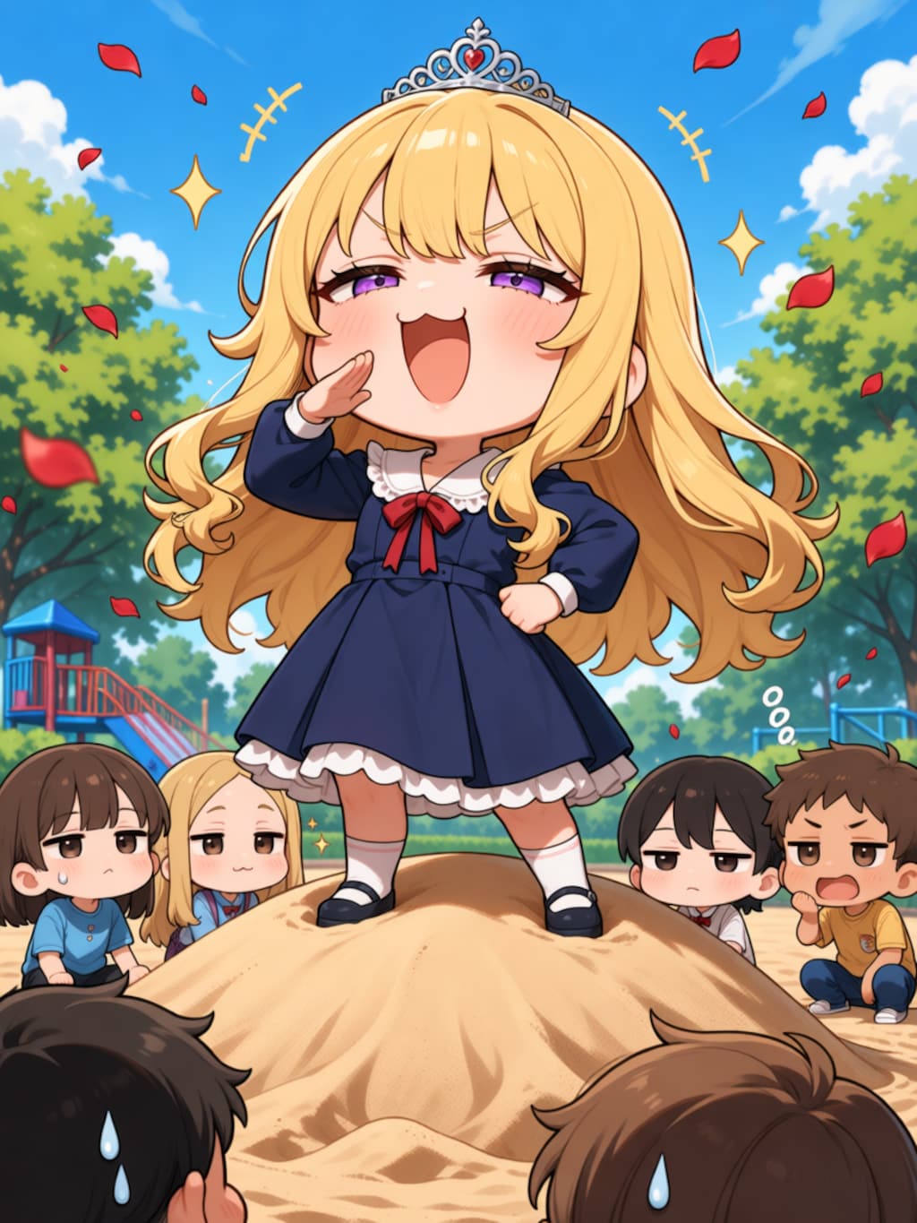 砂場のお嬢様