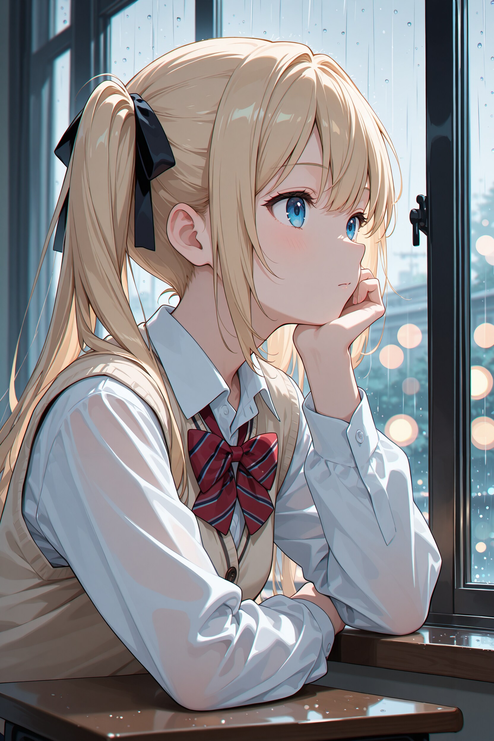 雨ばかりで嫌になっちゃうね | の人気AIイラスト・グラビア