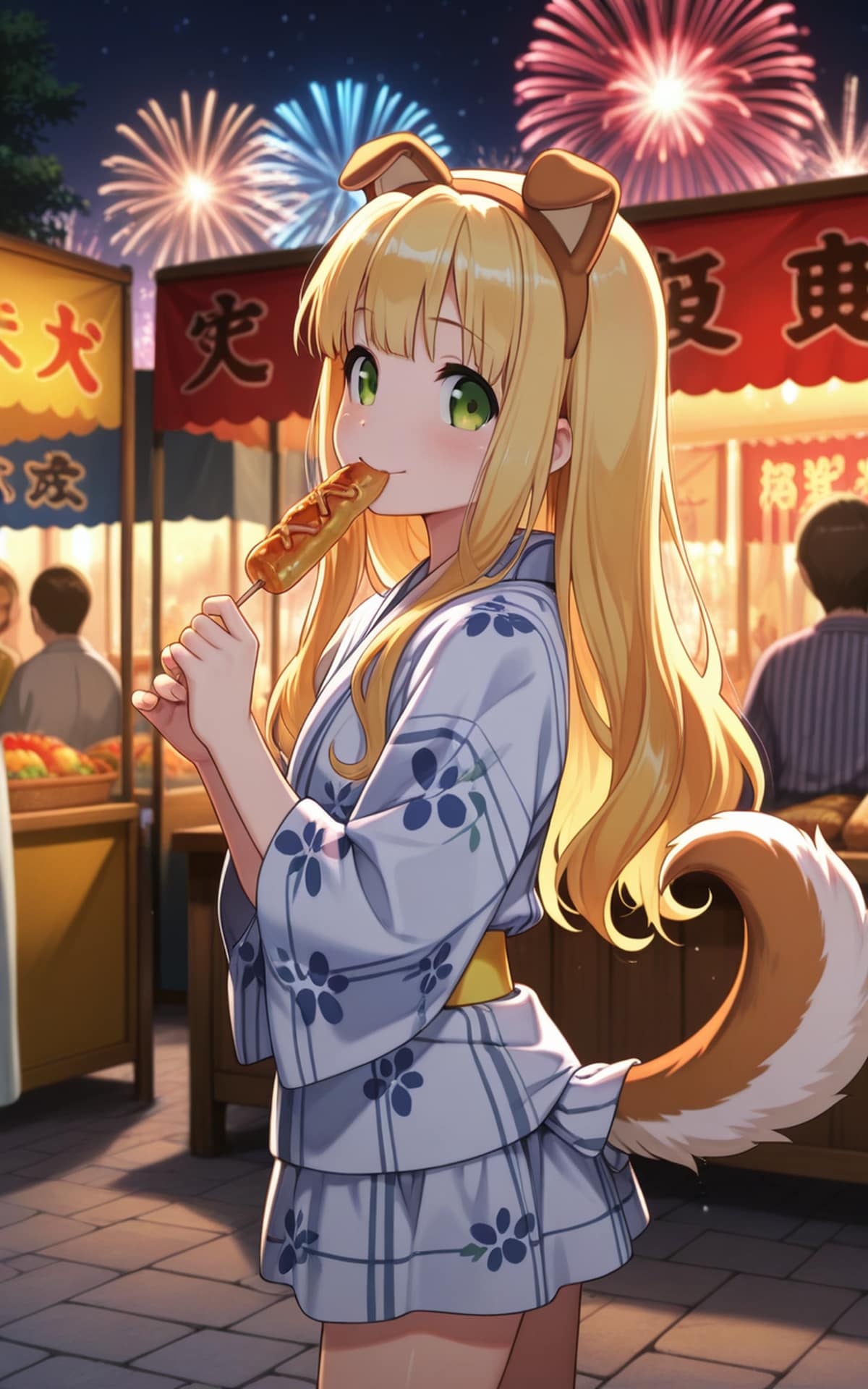 【小豆梓】夏祭り