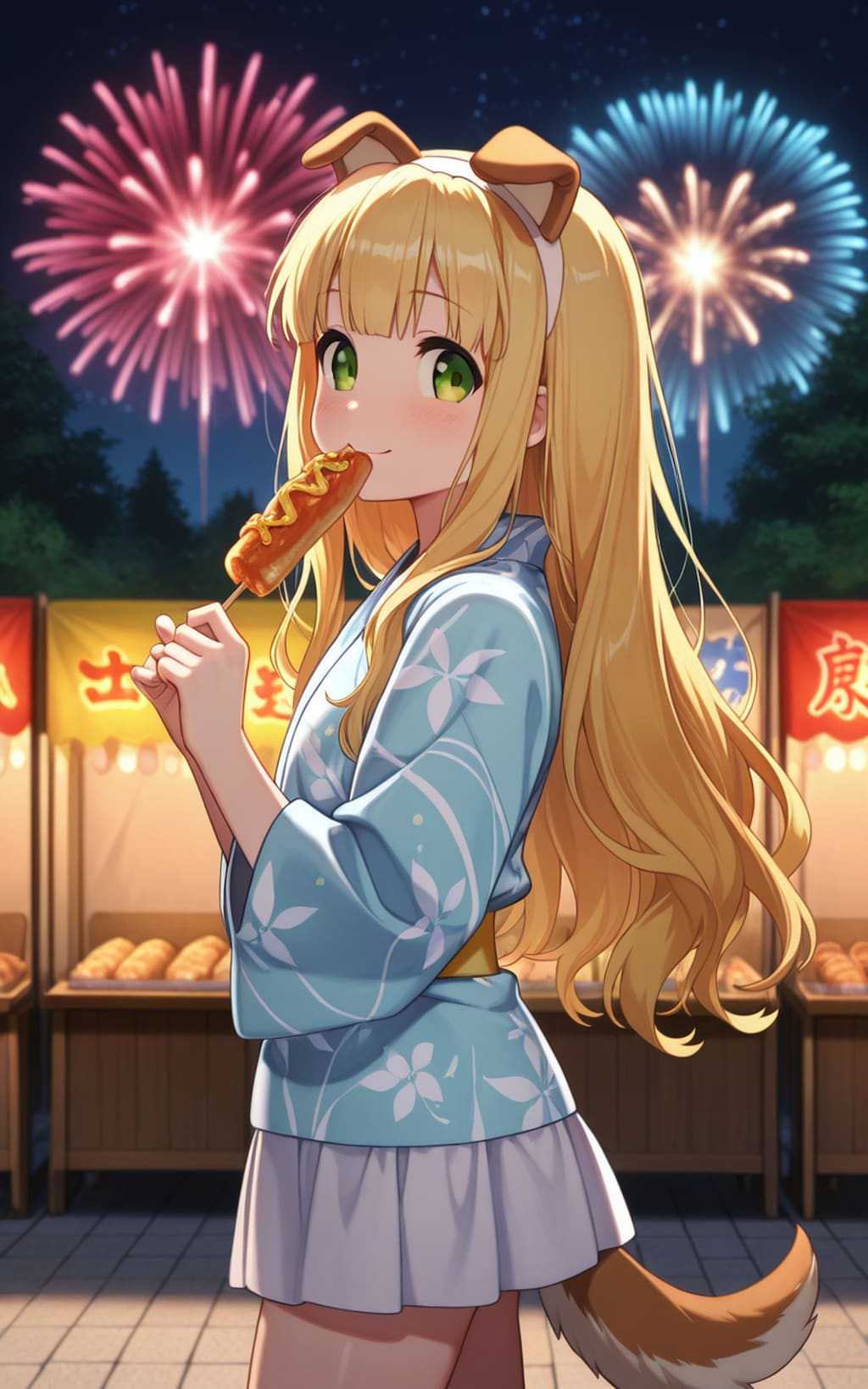【小豆梓】夏祭り