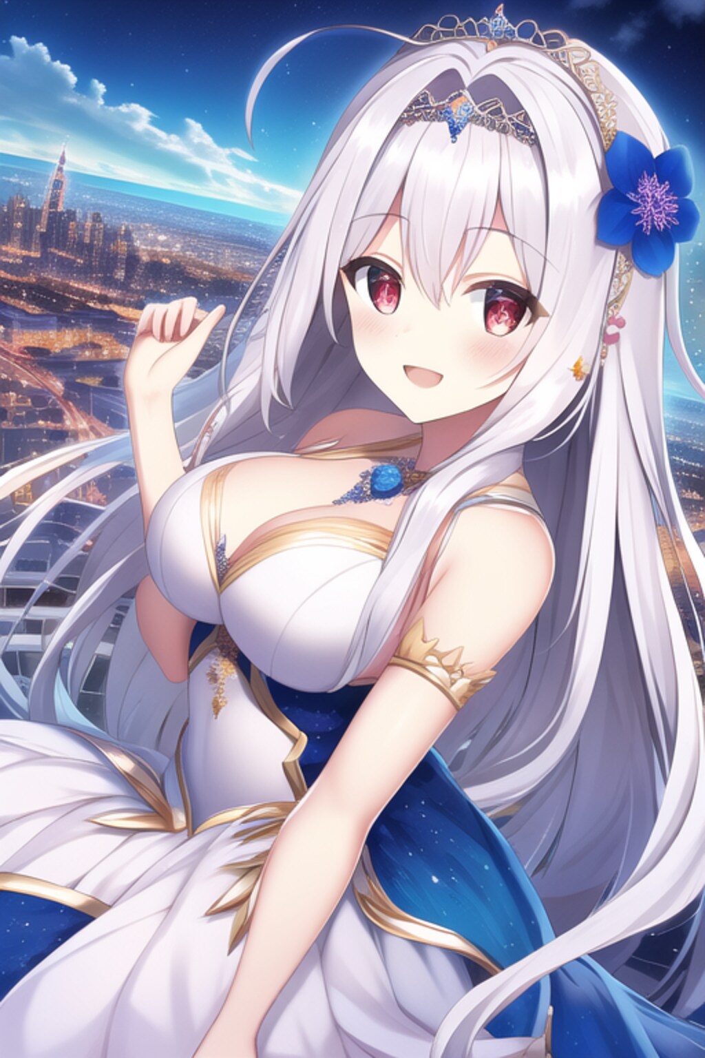 白髪のプリンセス