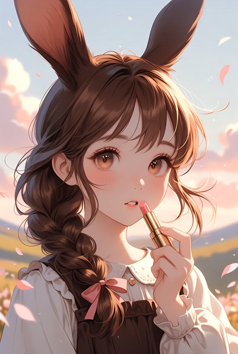 うさぎ×メイク3