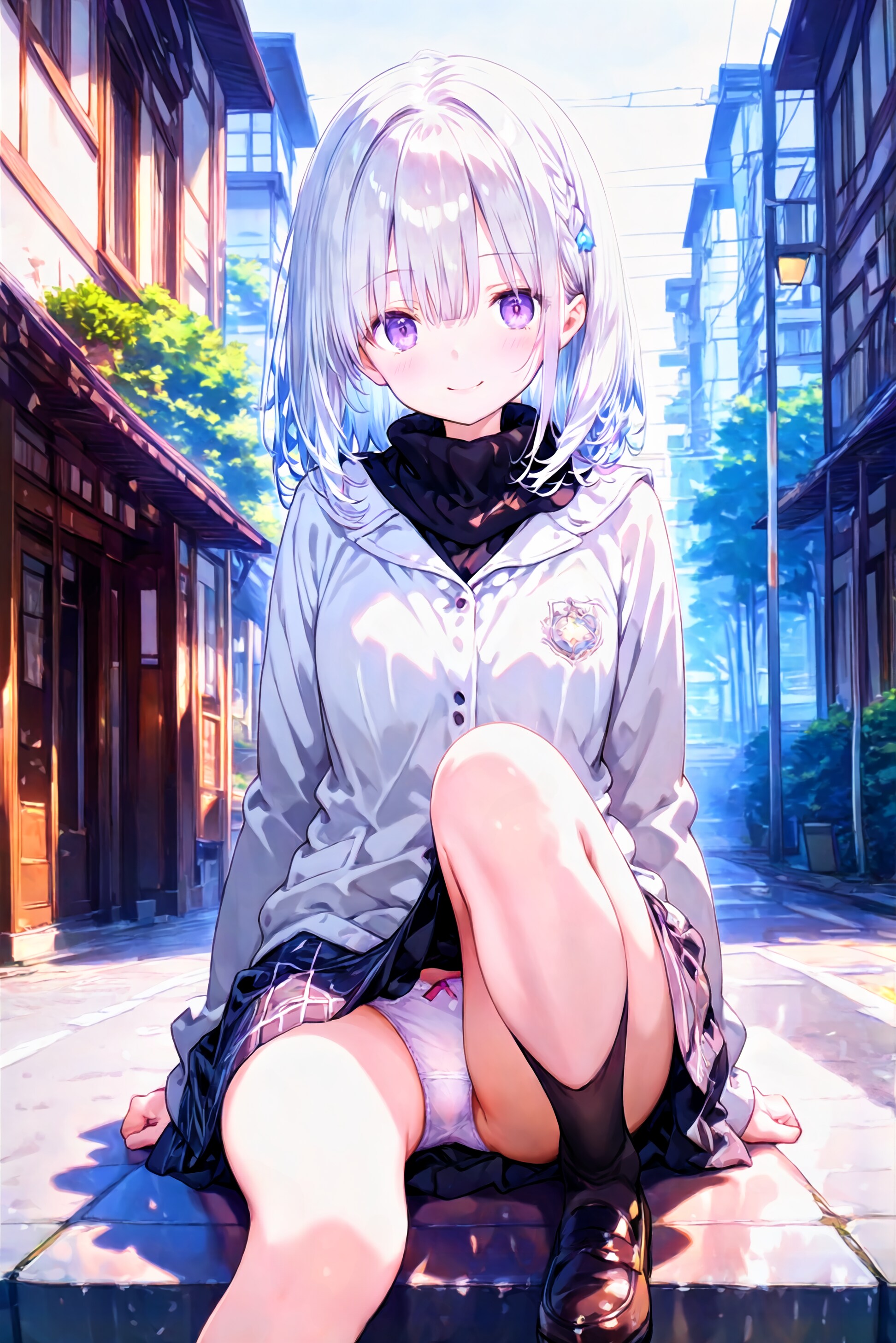 膝上げの隙